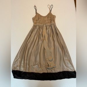 NWT Empire waist silk dress